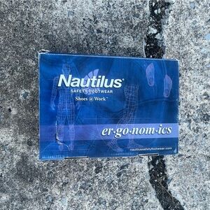 Nautilus Safety Footwear Blue Box